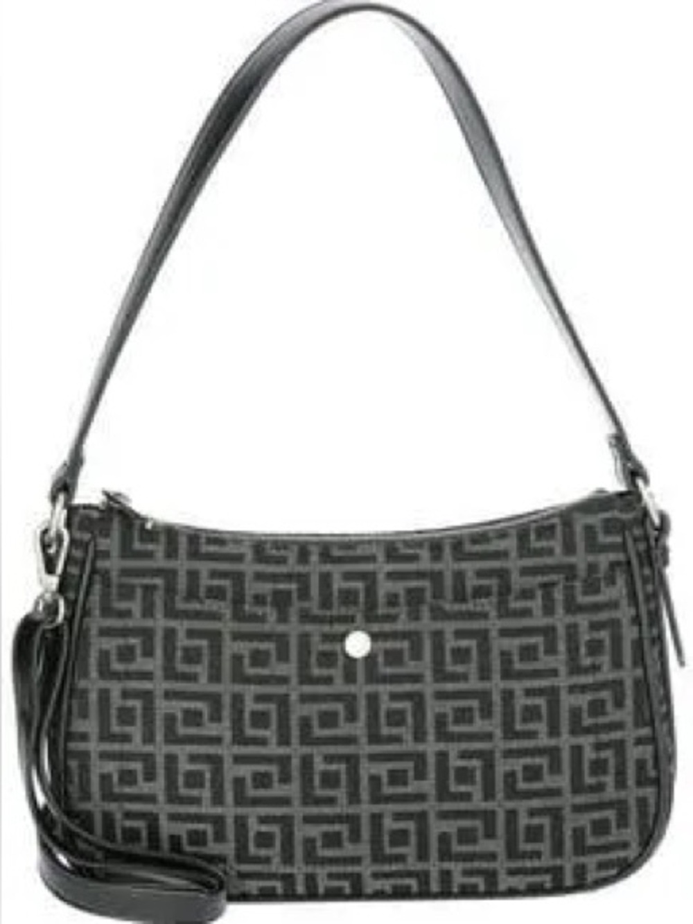 DAY TO NIGHT BAG
Nicole Fiorelli Women's Crossbody, Black Geo Jaquard